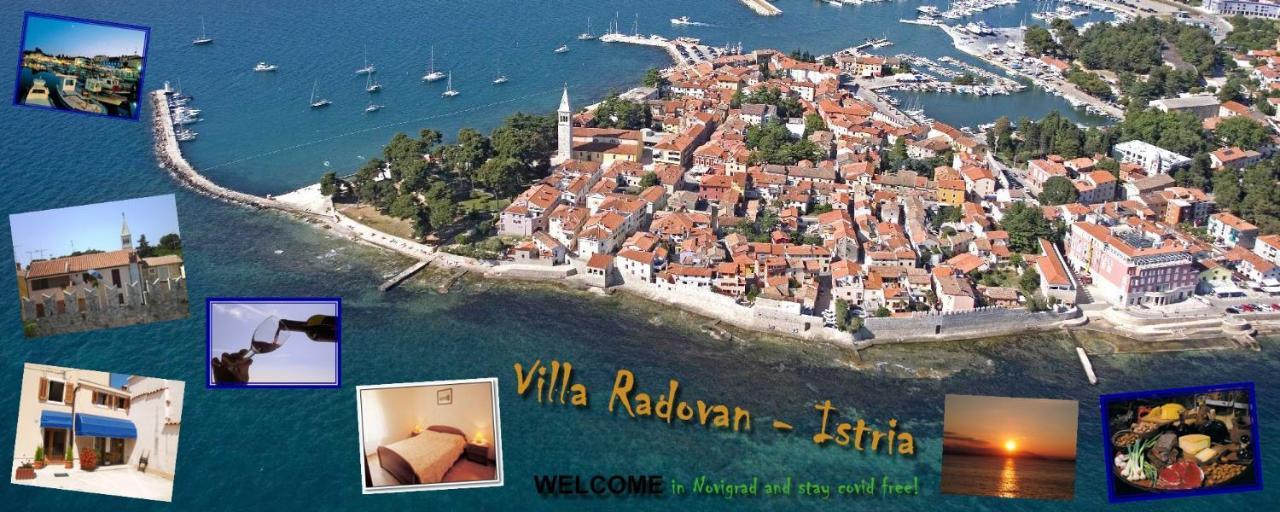Villa Radovan Novigrad Istria Exterior foto